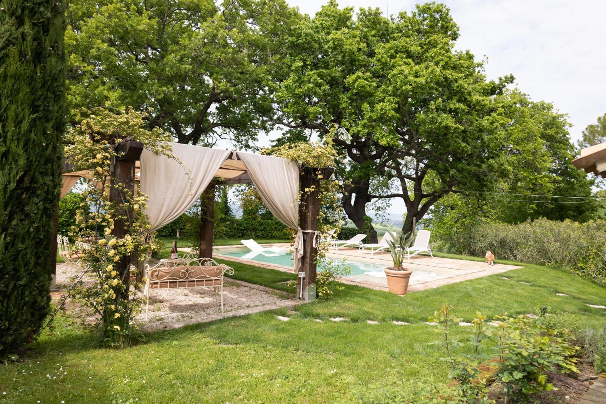 Ca' Le Cerque, Villa Surrounded By The Marche Nature Fossombrone Eksteriør billede